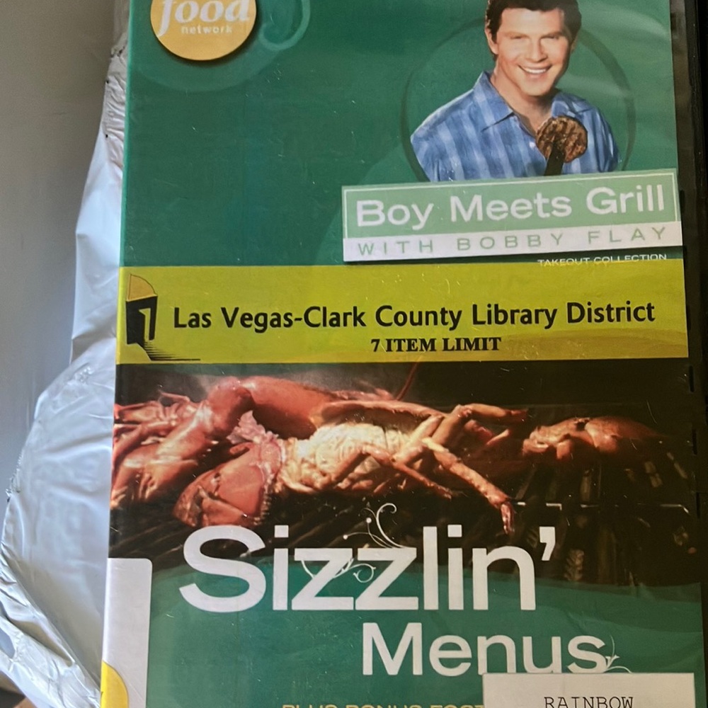 Sizzling menus dvd